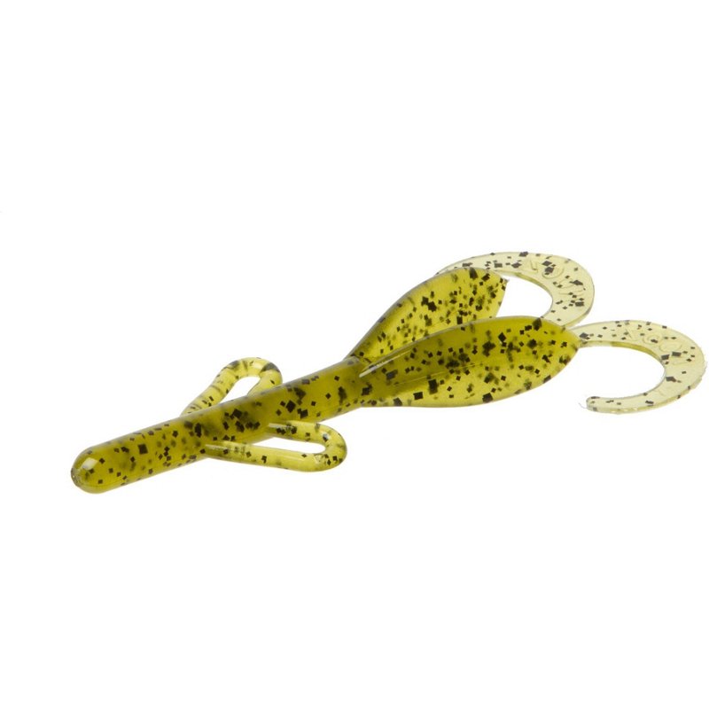 Zoom Brush Hog Midsize Creature Baits 10-Pack Watermelon - Frsh Wtr Soft Plastic at Academy Sports