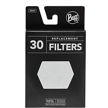 Buff Adult's Mask Replacement Filters 30-Pack                                                                                   