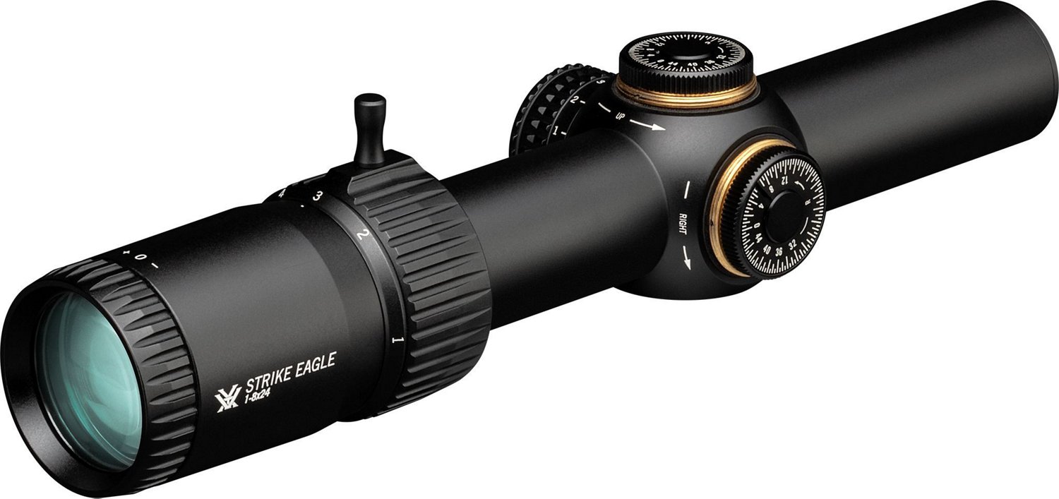 Vortex Strike Eagle 1-6x24mm Rifle Scope, 30mm Tube, Second