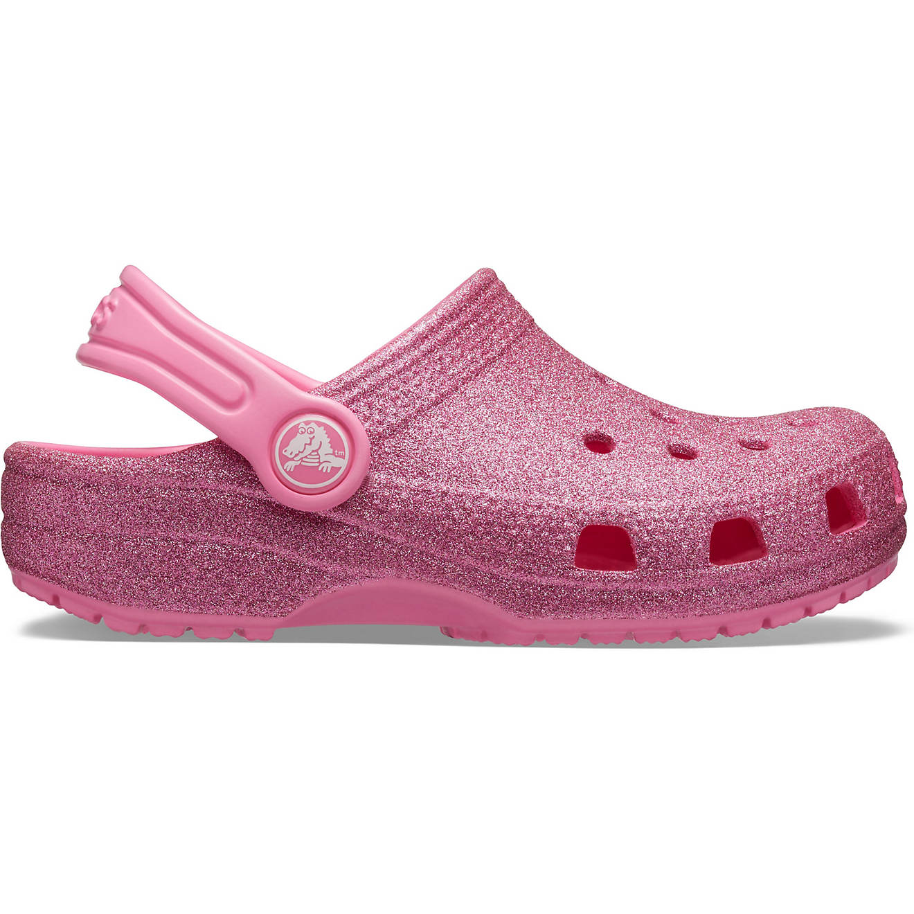 Crocs Girls' Classic Glitter Clogs                                                                                               - view number 1