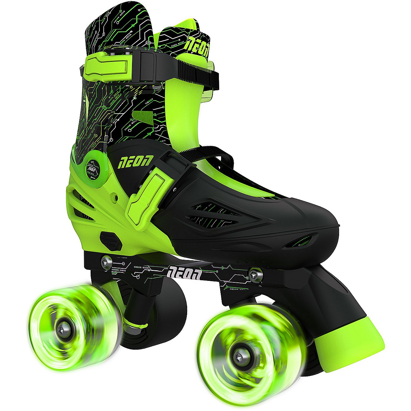 Yvolution Boys' 2-in-1 Combo Skates with LED Wheels                                                                              - view number 3