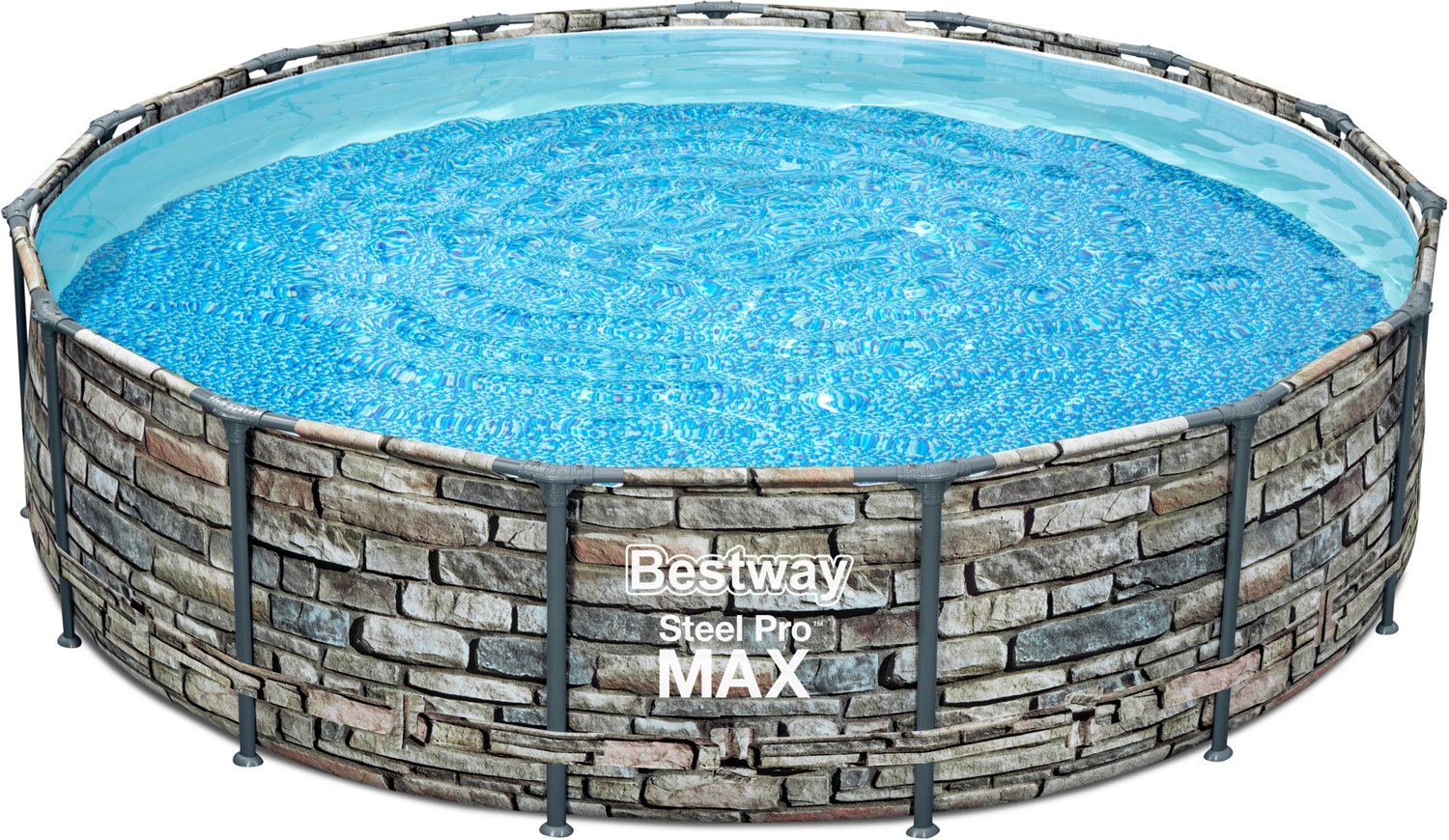 Día del Maestro peine Rodeo Bestway Steel Pro MAX 15 ft x 42 in Pool Set | Academy