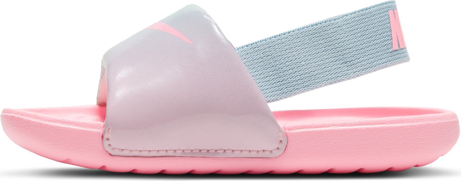 Nike Toddler Girls' Kawa SE Slides                                                                                               - view number 3