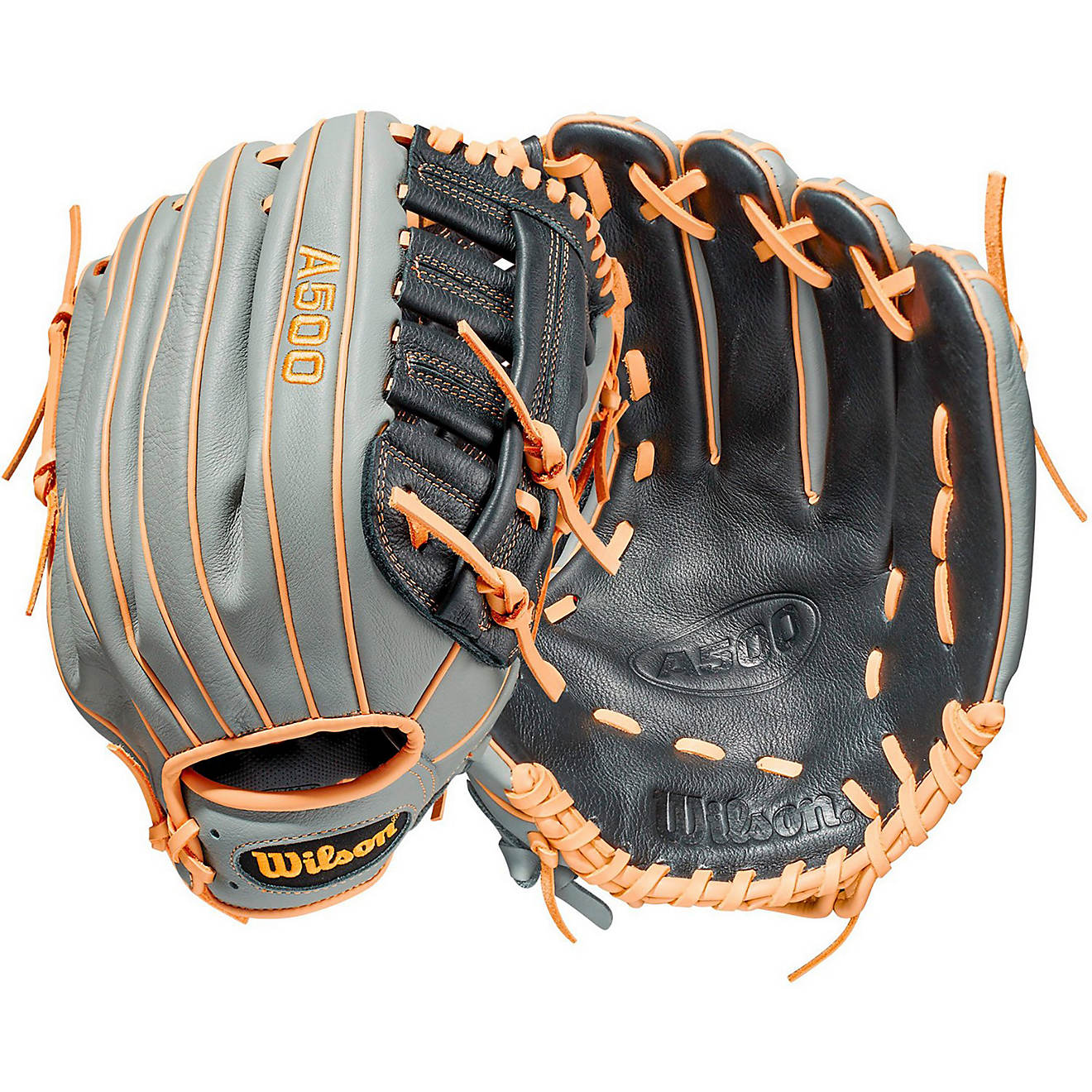 Wilson Youth 2021 A500 12.5-in Outfield Baseball Glove                                                                           - view number 1