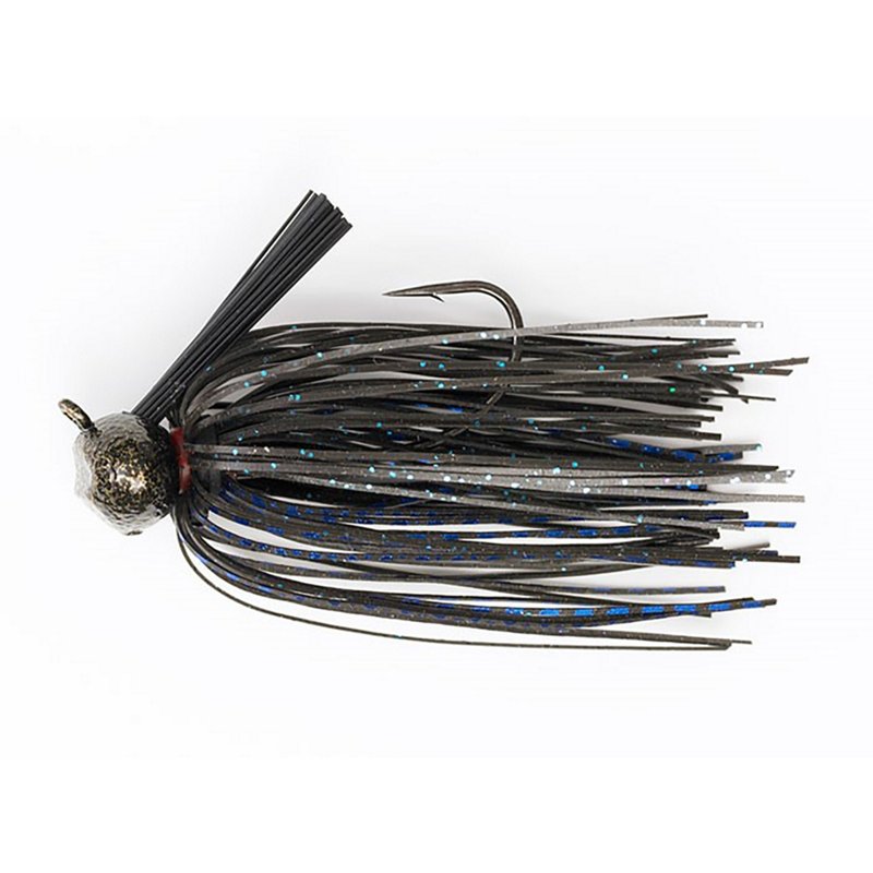 Jewel Football Jig 2-Pack Black/Blue, 1/2 Oz - Fresh Water Jigs And Spoons at Academy Sports