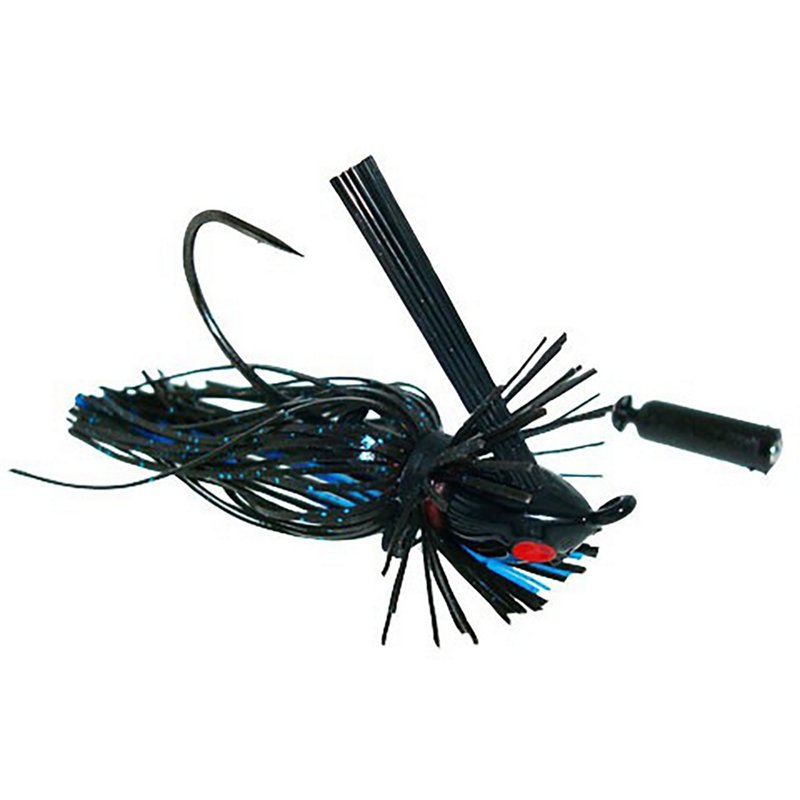 Jewel Finesse Flip'n Jigs 2-Pack Black/Blue, 3/8 Oz - Fresh Water Jigs And Spoons at Academy Sports