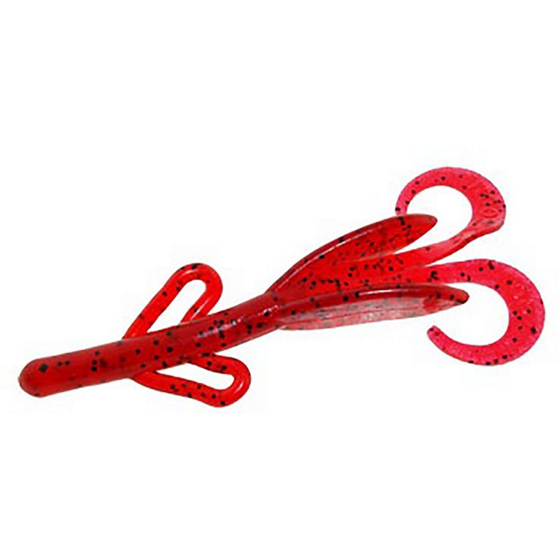 Zoom Baby Brush Hog 5" Creature Baits 12-Pack Pink - Frsh Wtr Soft Plastic at Academy Sports
