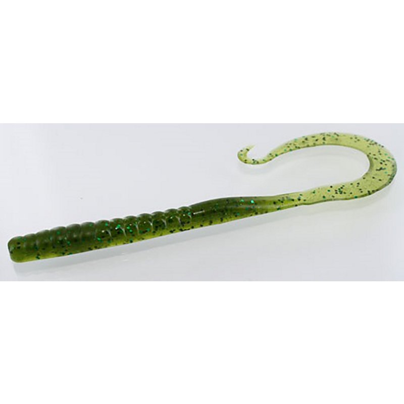 Zoom Mag II 9" Worm Baits 20-Pack Green Pumpkin - Frsh Wtr Soft Plastic at Academy Sports