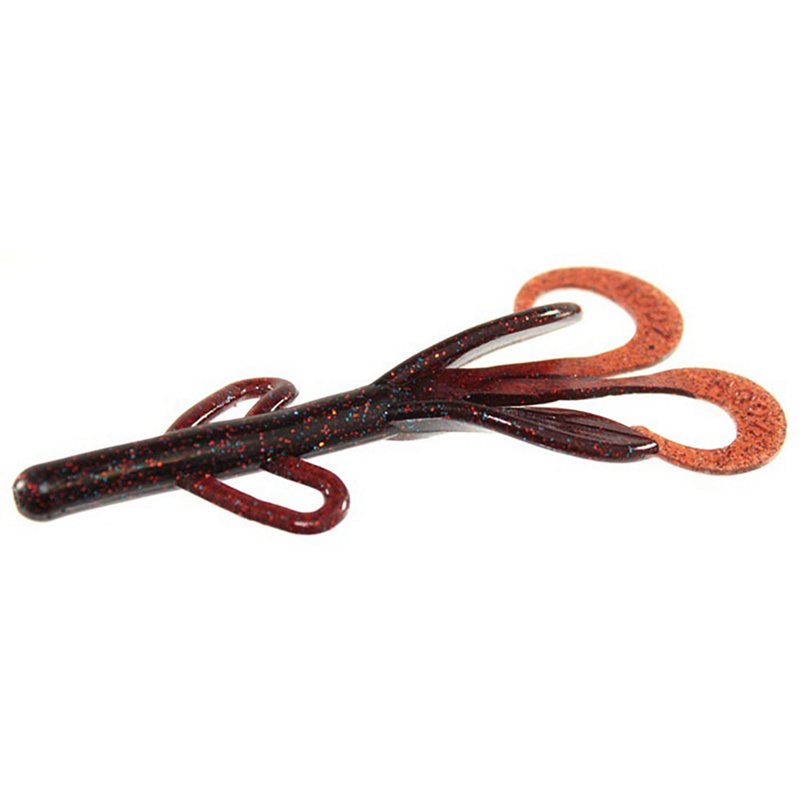 Zoom Baby Brush Hog 5" Creature Baits 12-Pack Purple - Frsh Wtr Soft Plastic at Academy Sports