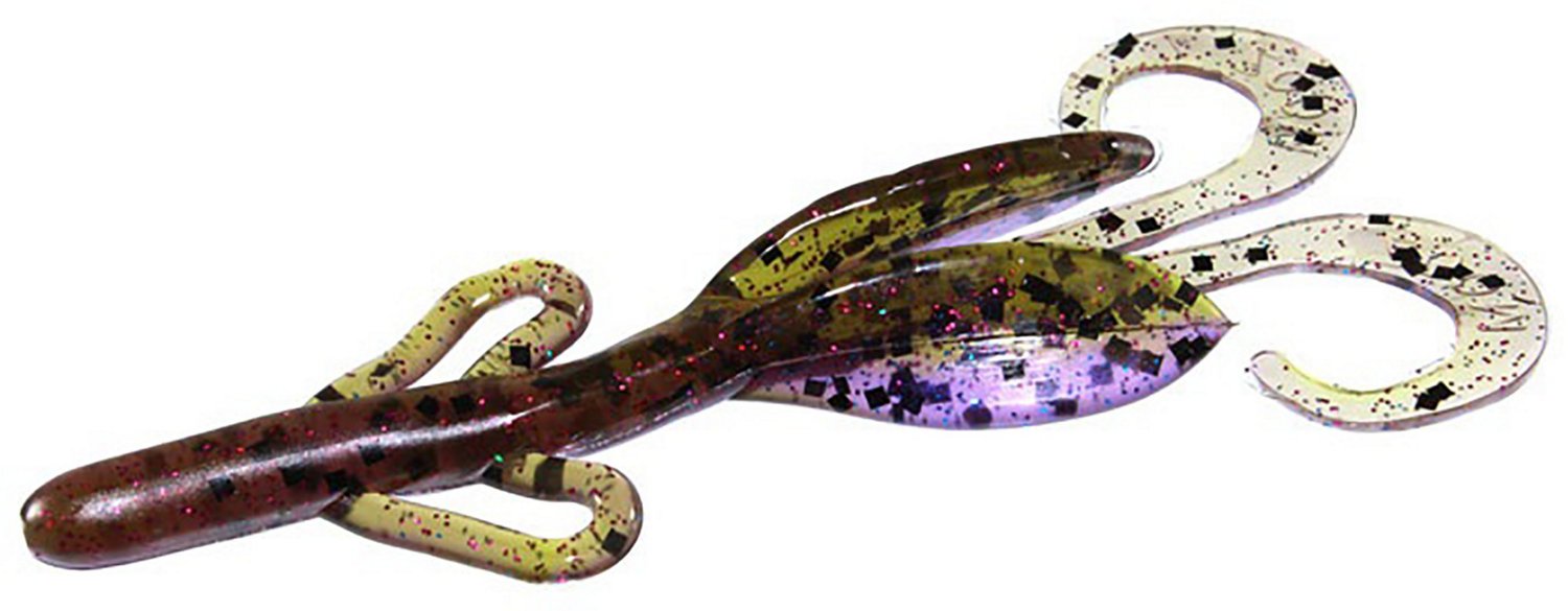 Zoom Baby Brush Hog 5" Creature Baits 12-Pack - view number 1