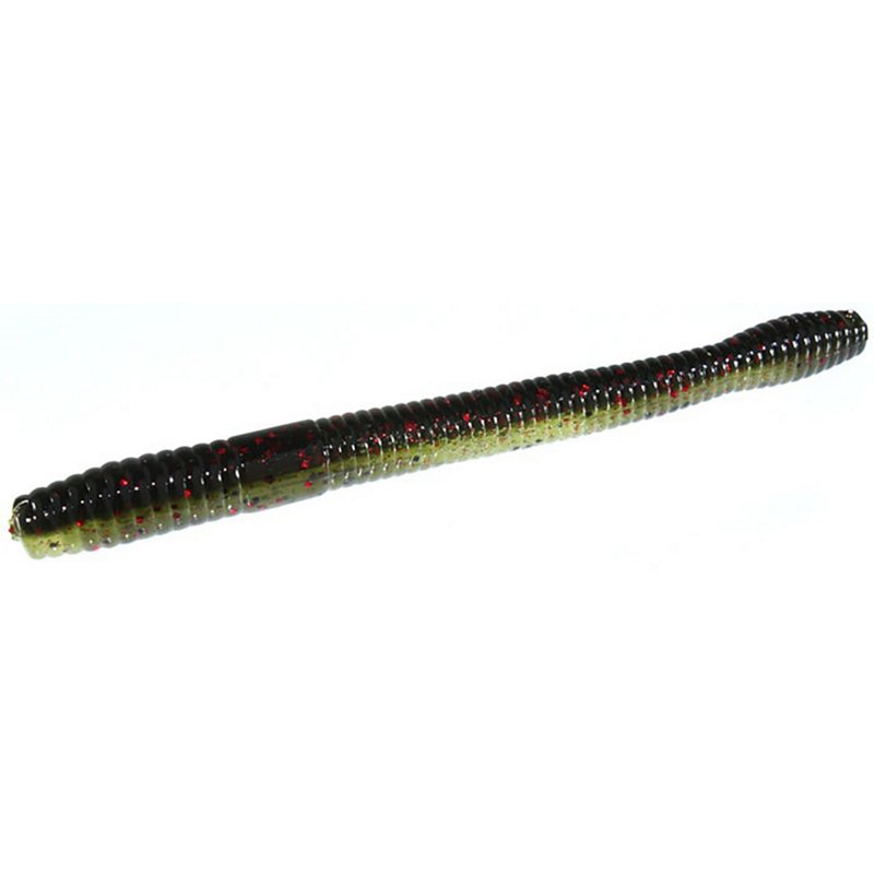 Zoom Magnum Finesse Worm Baits 10-Pack Green - Frsh Wtr Soft Plastic at Academy Sports