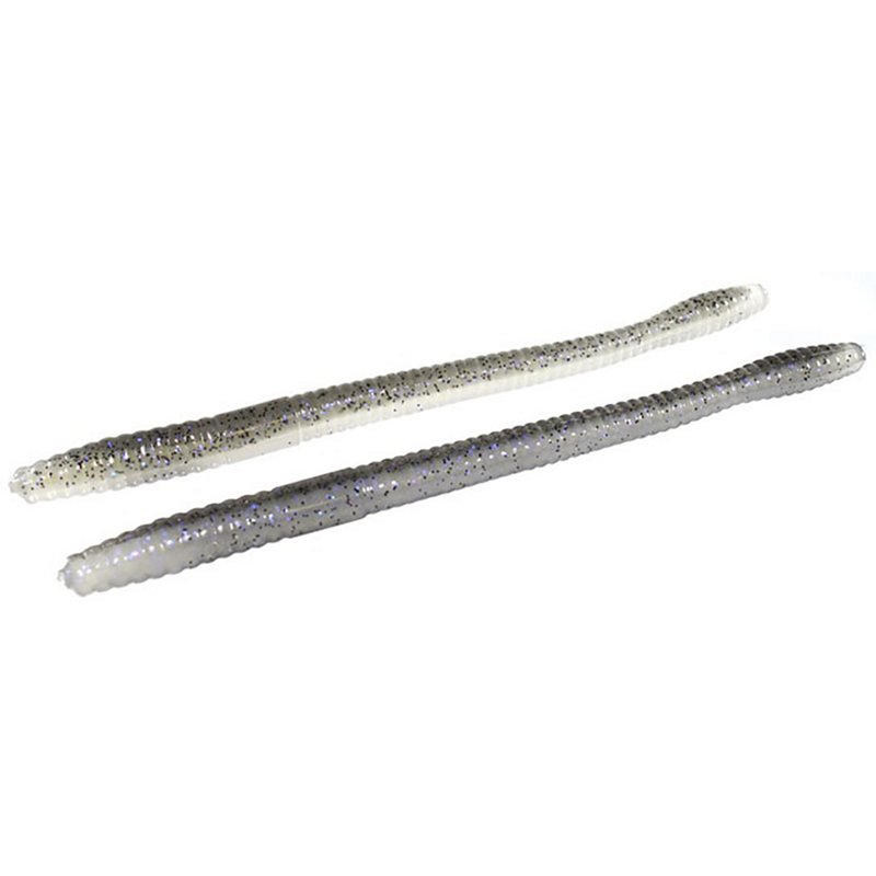 Zoom Magnum 7" Trick Worms 8-Pack Electric Shad - Frsh Wtr Soft Plastic at Academy Sports