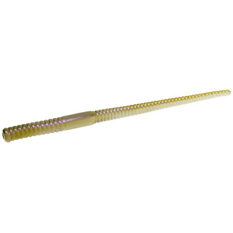Zoom 5 in Shakey Head Worm Green - Frsh Wtr Soft Plastic at Academy Sports