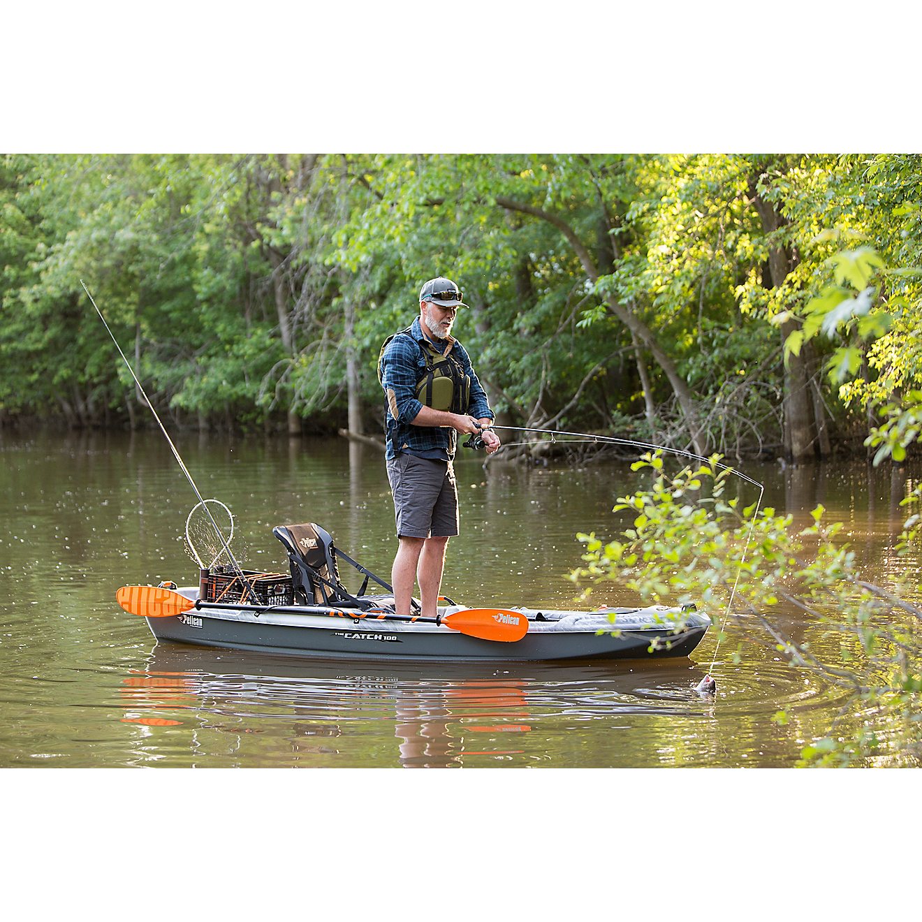 Pelican Premium The Catch 100 10 ft Sit-On-Top Fishing Kayak                                                                     - view number 7
