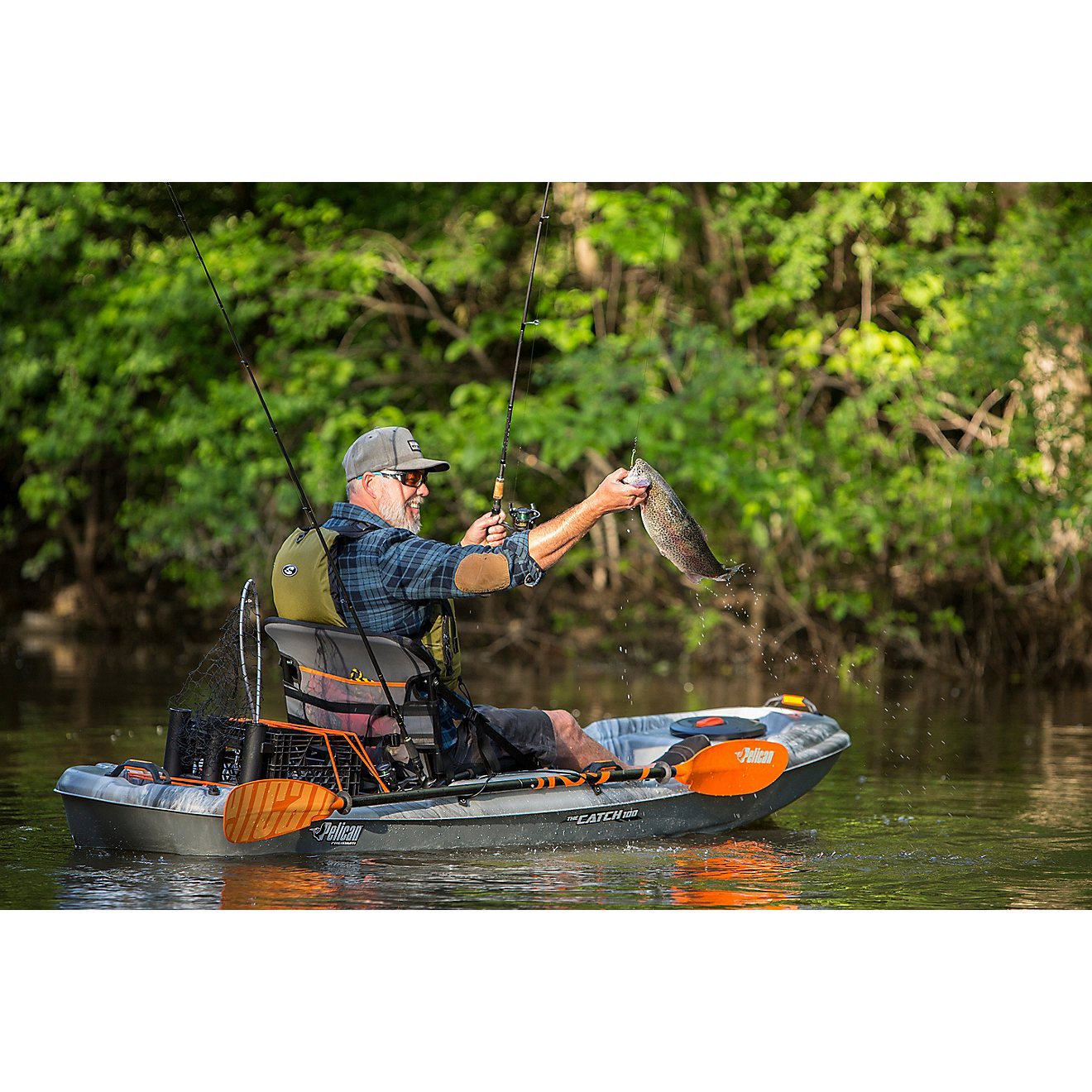 Pelican Premium The Catch 100 10 ft Sit-On-Top Fishing Kayak                                                                     - view number 8