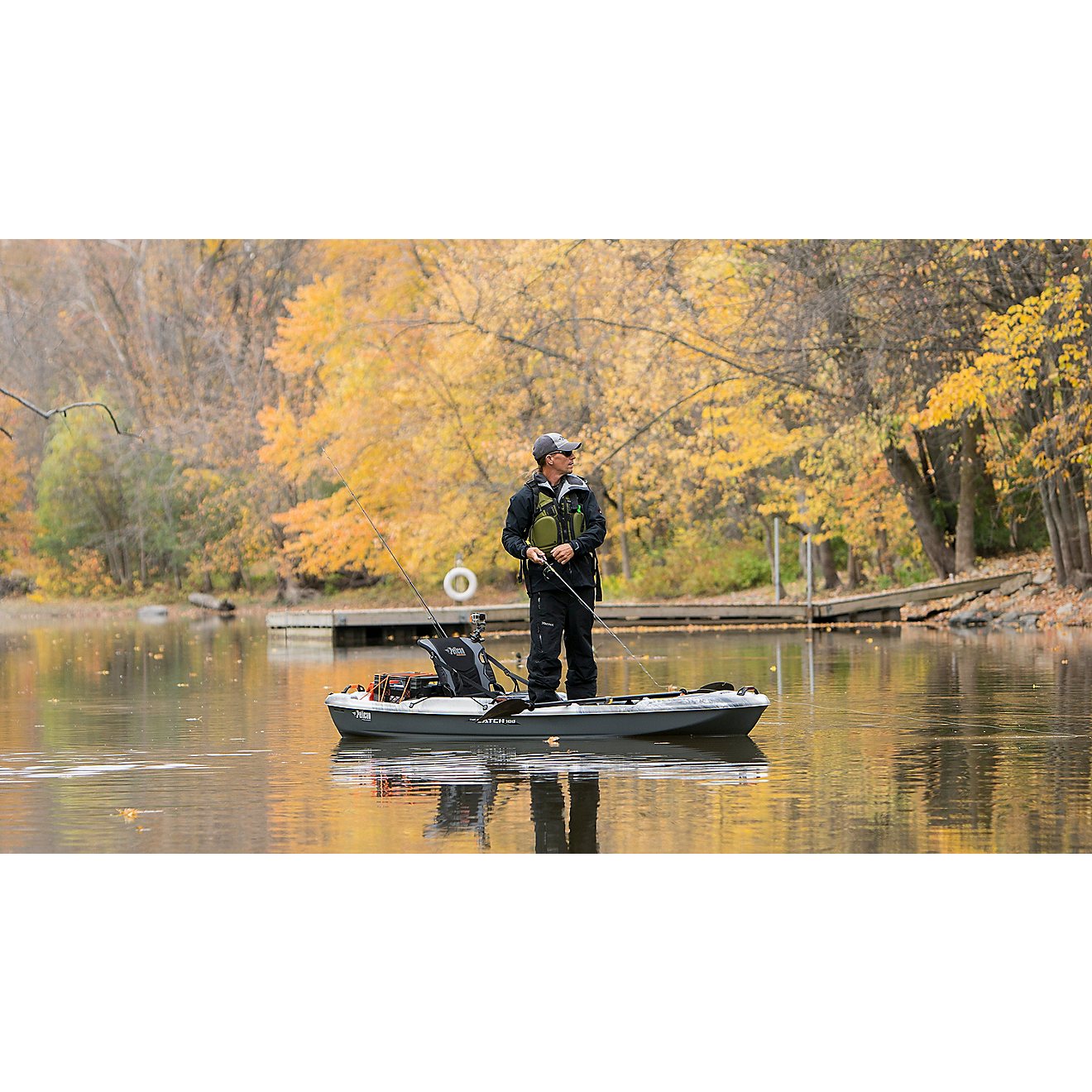 Pelican Premium The Catch 100 10 ft Sit-On-Top Fishing Kayak                                                                     - view number 9