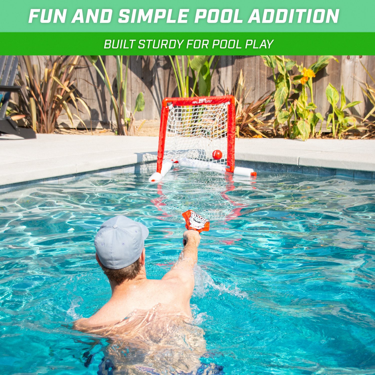 GoSports Splash LAX Lacrosse Floating Pool Goal Set                                                                              - view number 6