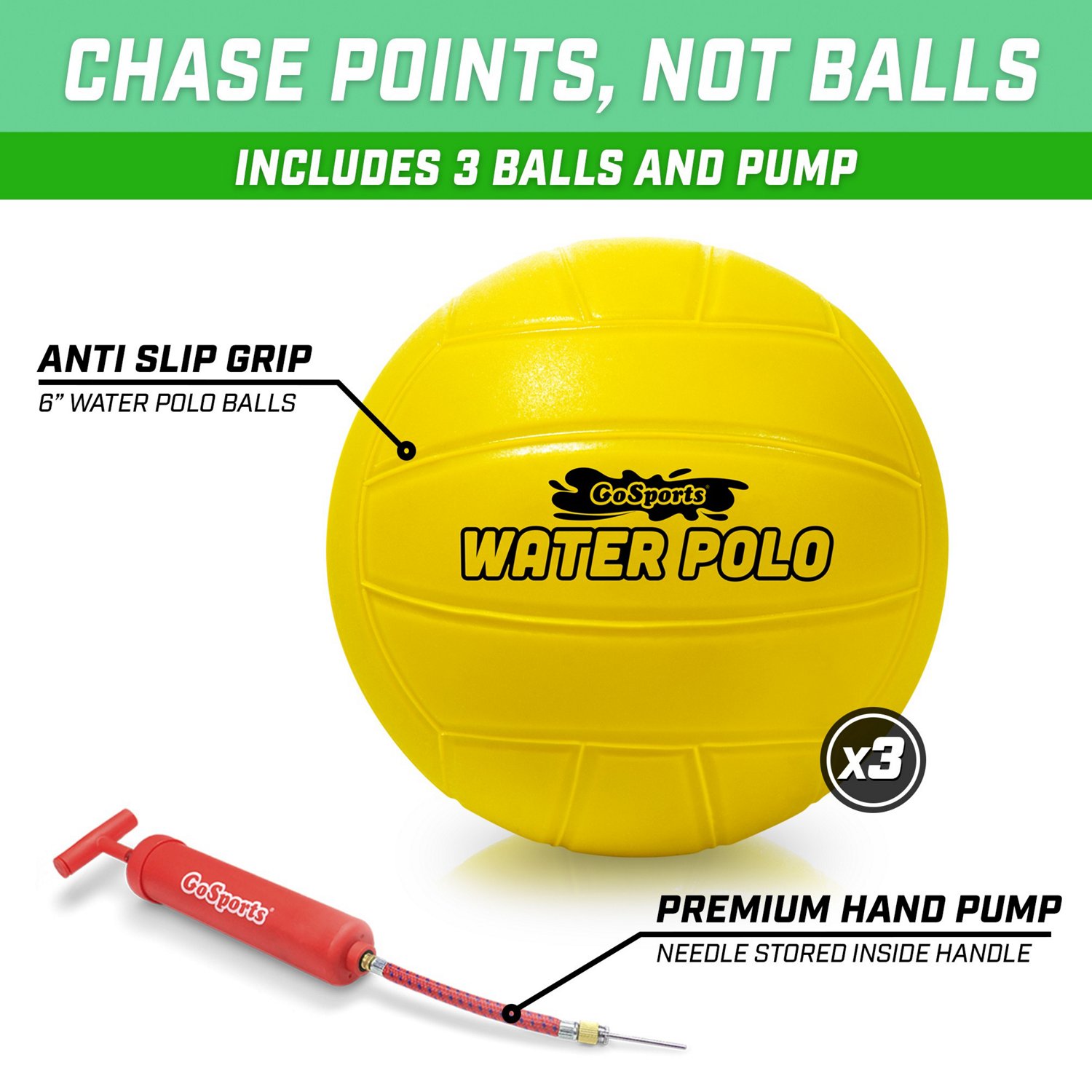 GoSports Floating Water Polo Game Set                                                                                            - view number 5