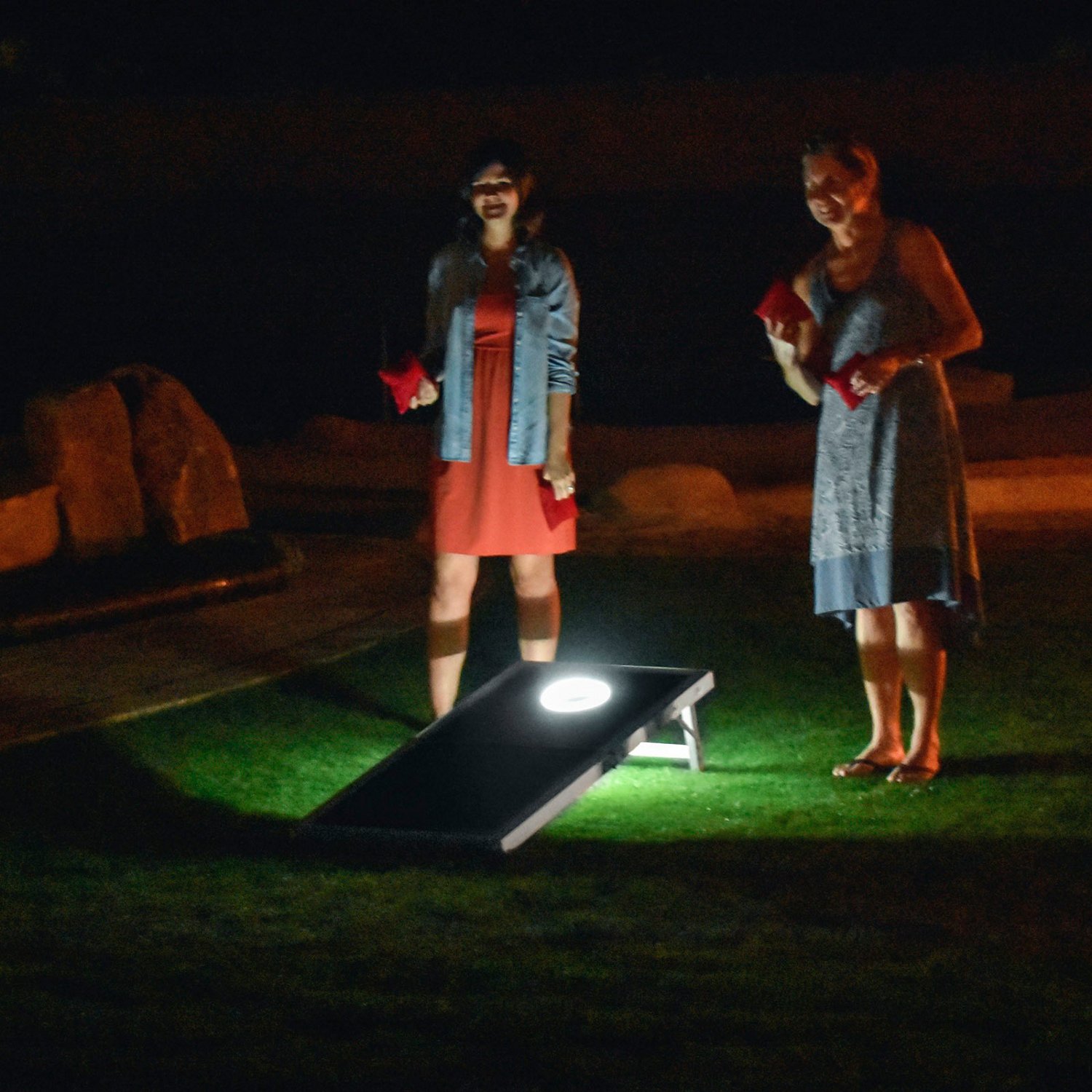 GoSports LED 4 x 2 ft Aluminum Cornhole Set  - view number 4
