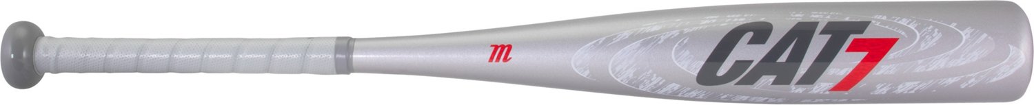 Marucci Youth CAT7 Silver USSSA Junior Big Barrel Baseball Bat (-10)                                                             - view number 1 selected