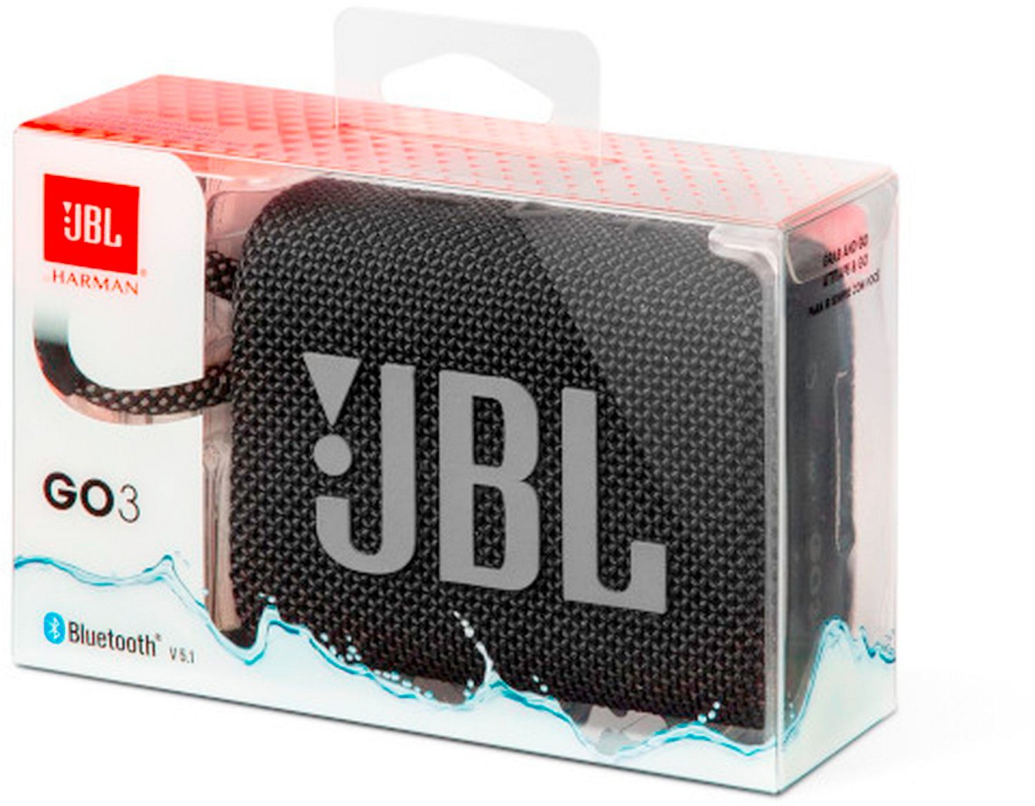 binding hjerte nedsænket JBL Go 3 Portable Bluetooth Speaker | Academy
