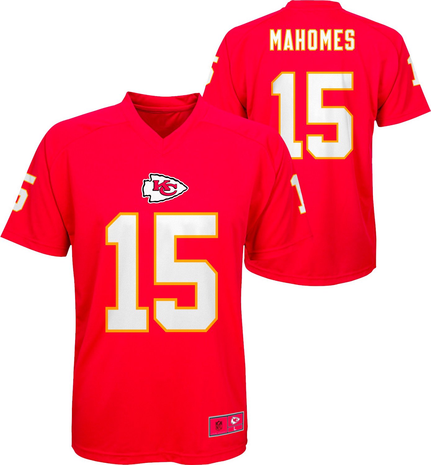 Youth Patrick Mahomes Red Kansas City Chiefs Replica Player Jersey