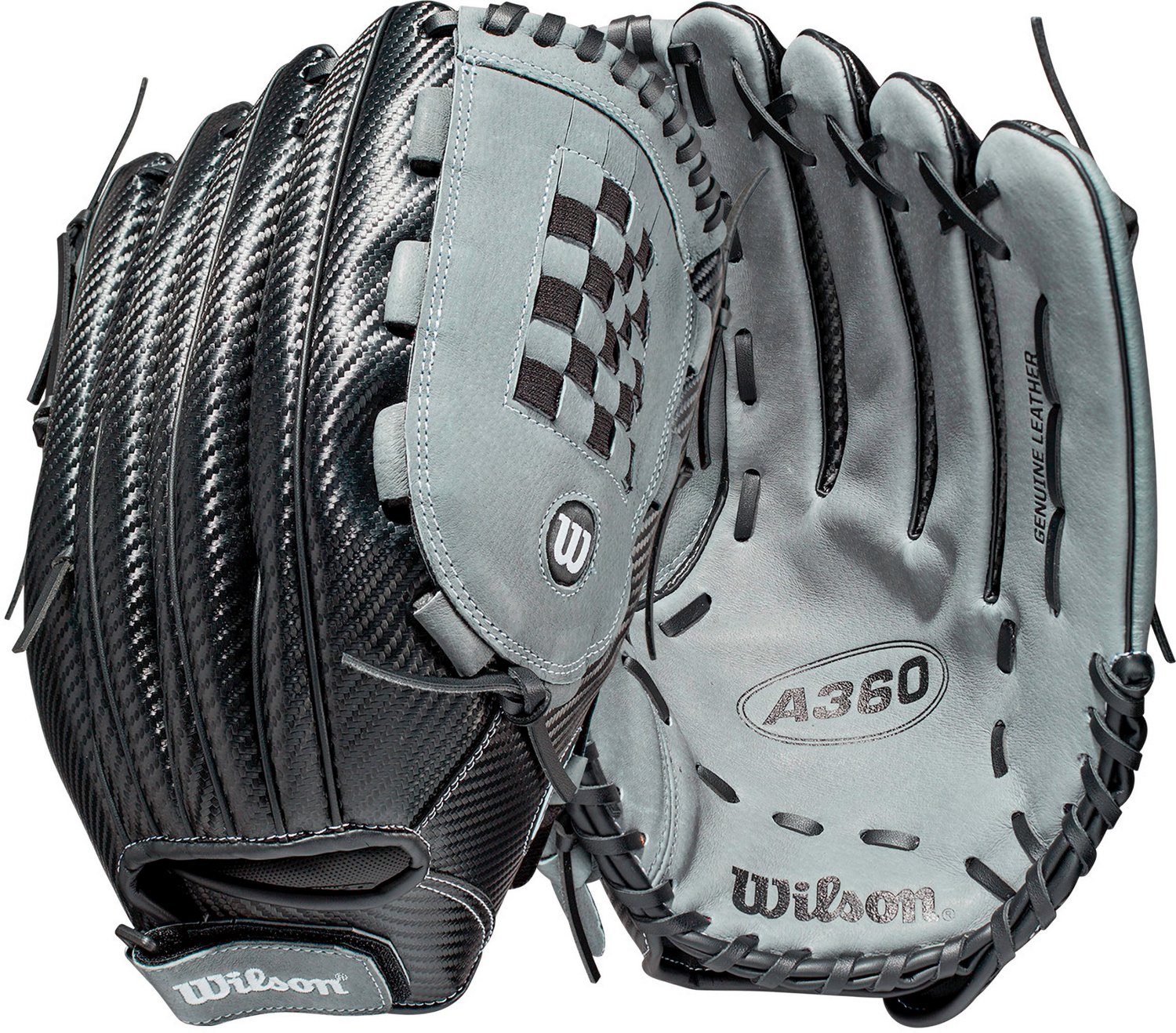 Wilson Adults' 2021 A360 SP14 14-in Infield Slowpitch Softball Glove                                                             - view number 4