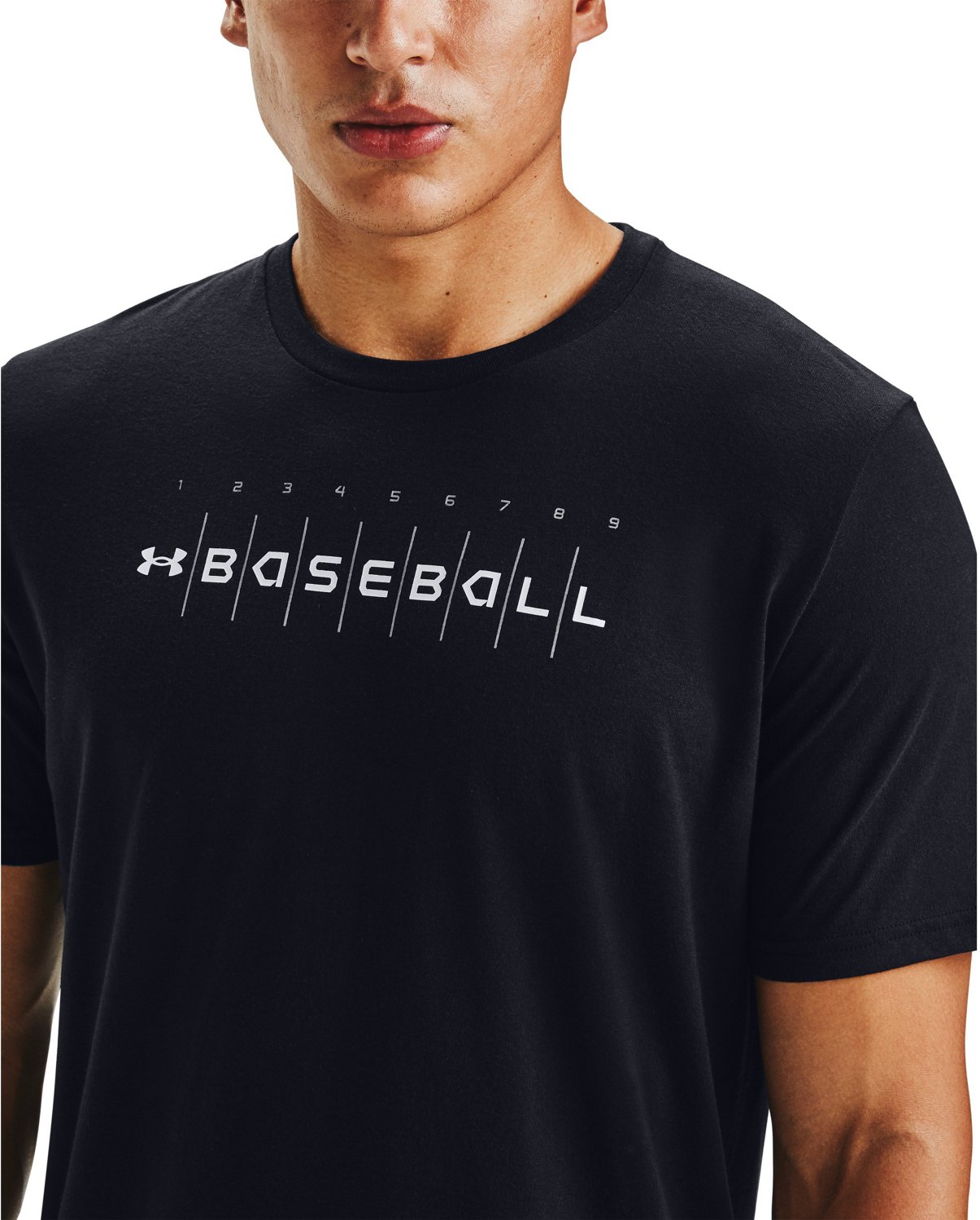 Under Armour Men's Wordmark Baseball T-shirt - view number 3