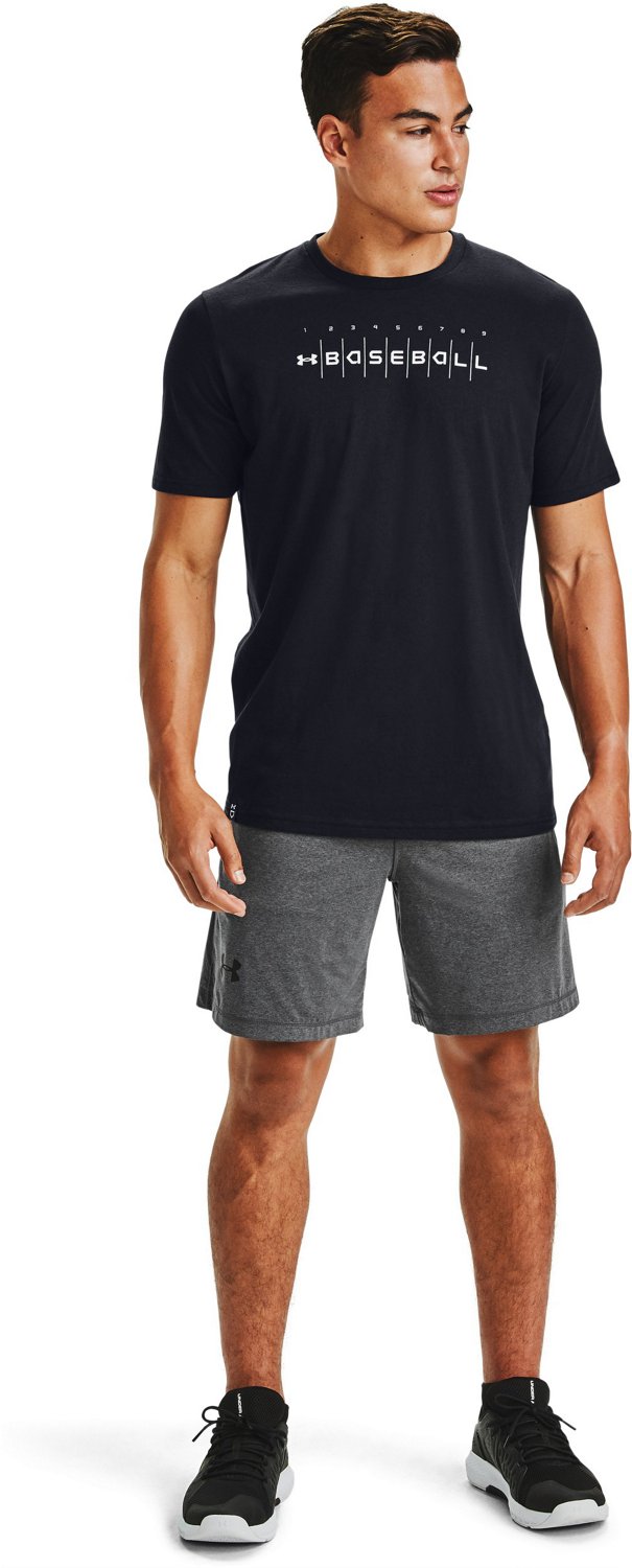 Under Armour Men's Wordmark Baseball T-shirt - view number 4