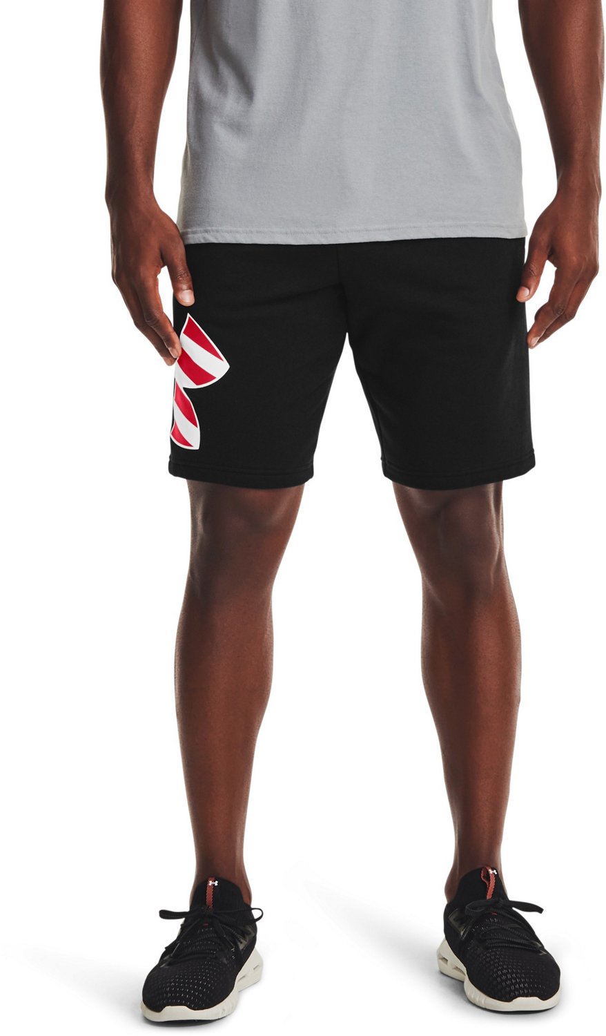 Under Armour Men's Freedom Rival Big Flag Logo Shorts 10 in | Academy