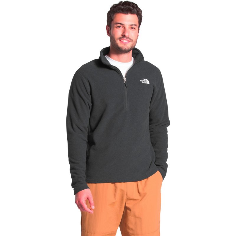 The North Face Men's Textured Cap Rock 1/4 Zip Pullover Sweatshirt Gray, 2X-Large - Men's Longsleeve Outdoor Tops at Academy Sports product image