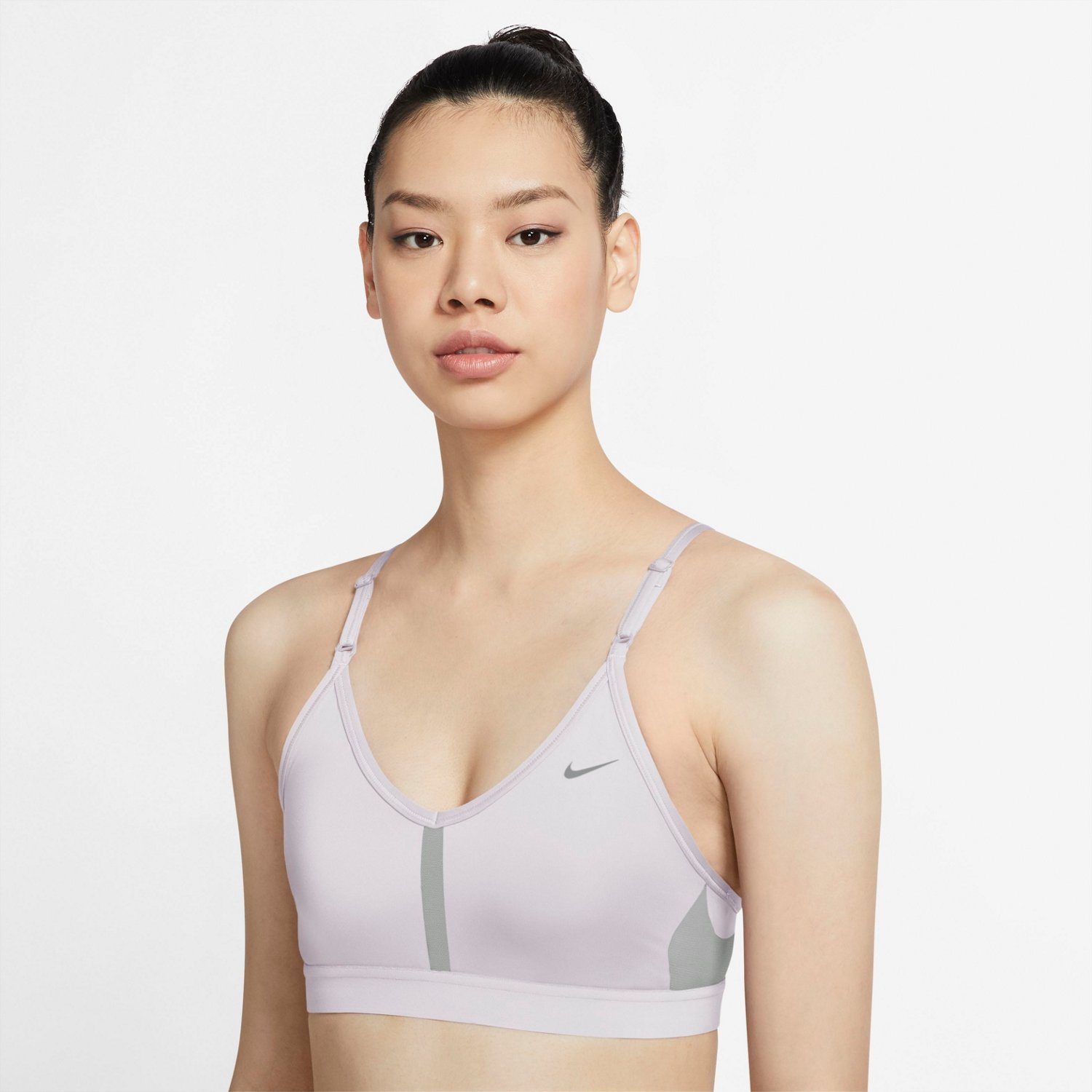 Nike™ Women's Indy V-Neck Low Support Sports Bra - view number 3