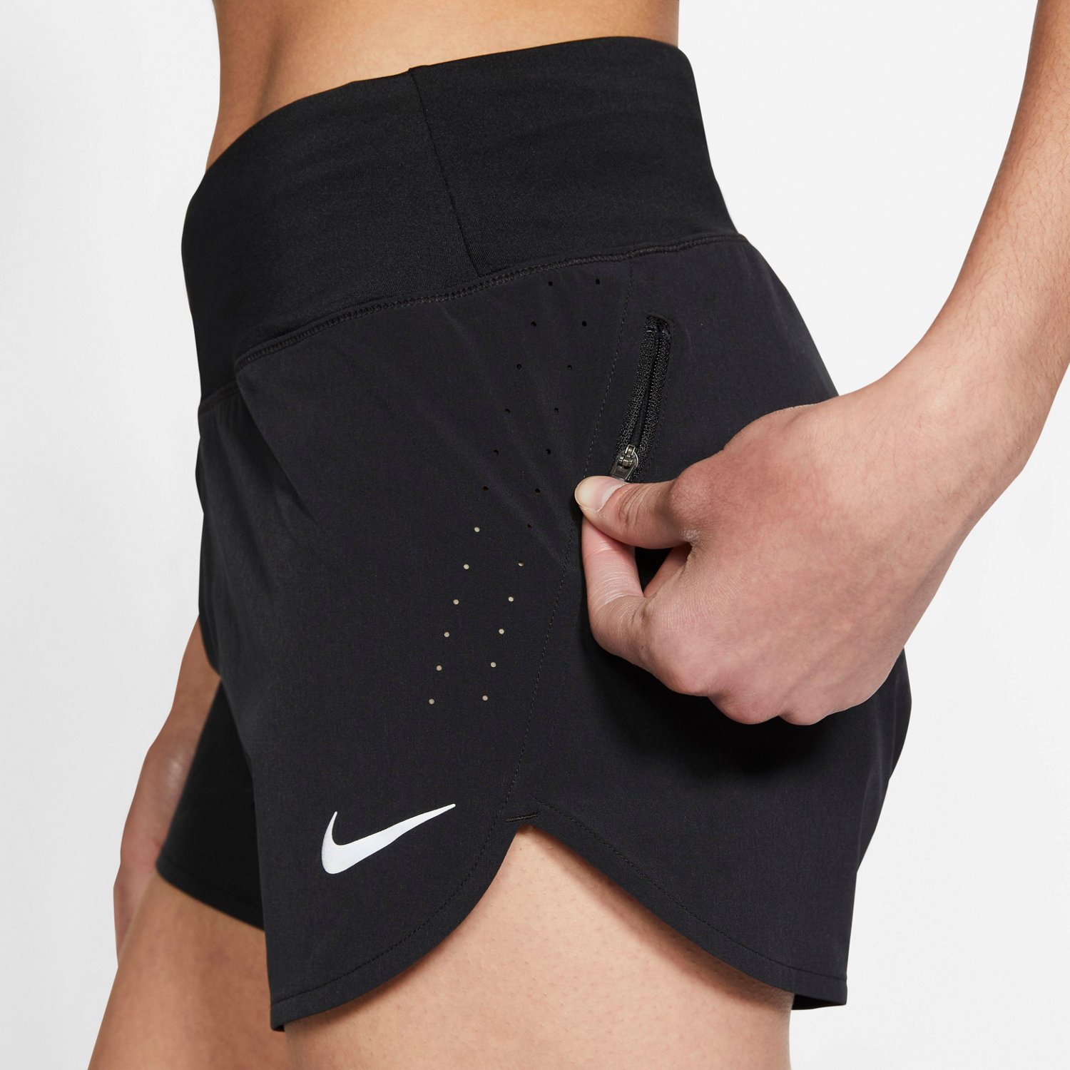 Nike Eclipse 3 Women's Dri-FIT 2in1 Running Training Shorts Fitted Inner  Tights