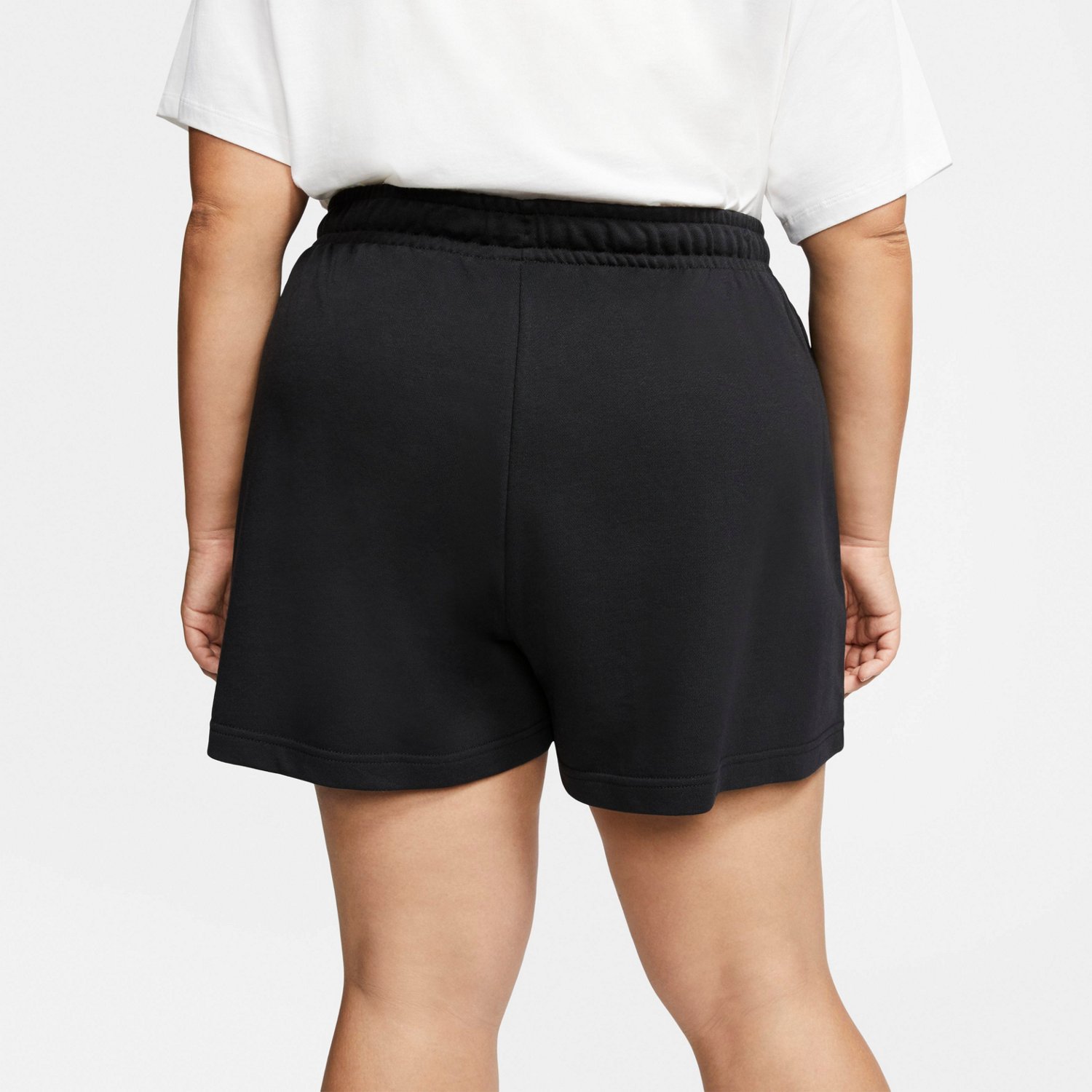 Nike Women's Sportswear  Plus Size Club Fleece French Terry Shorts - view number 3