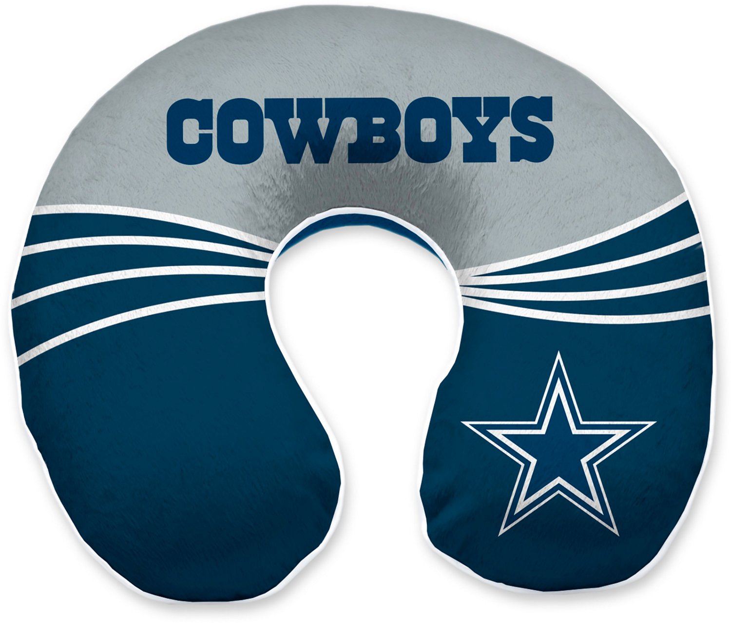 Dallas Cowboys Camo Memory Foam Travel Pillow