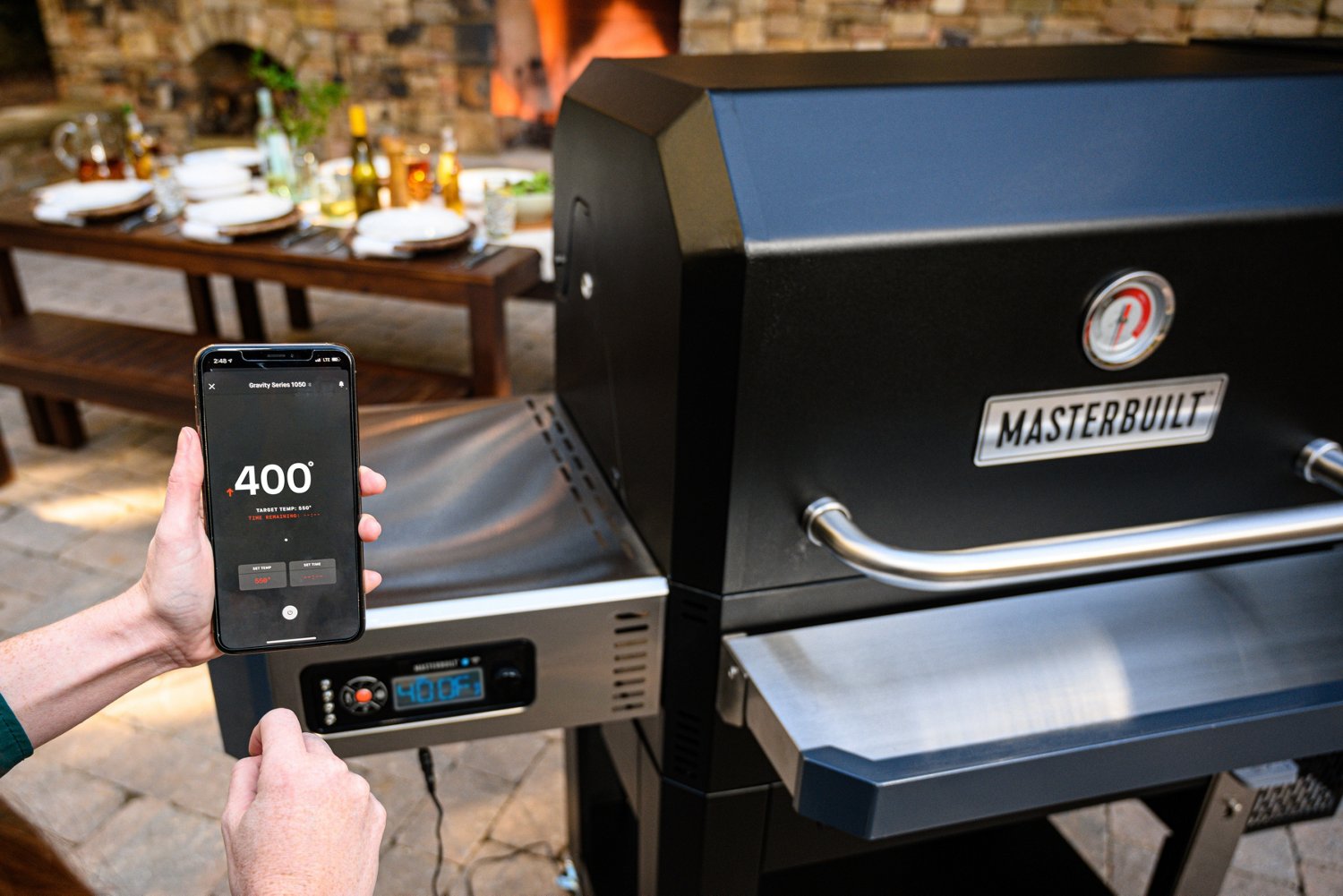 Masterbuilt Gravity Series 1050 Digital Charcoal Grill and Smoker                                                                - view number 6