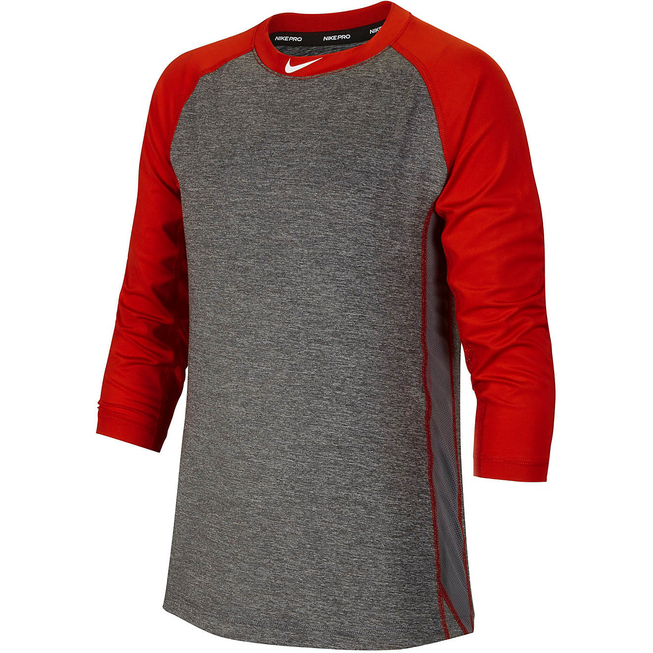 Nike Boys’ Dri-FIT 3/4 Sleeve Baseball T-shirt                                                                                 - view number 1