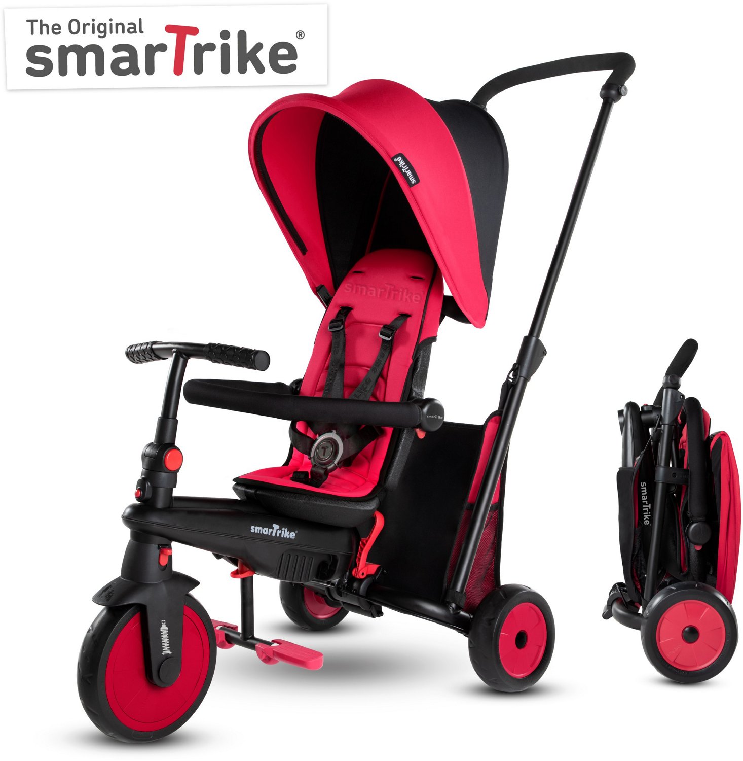 bossen sigaret fluweel SmarTrike STR3 6 in 1 Folding Stroller Trike | Academy