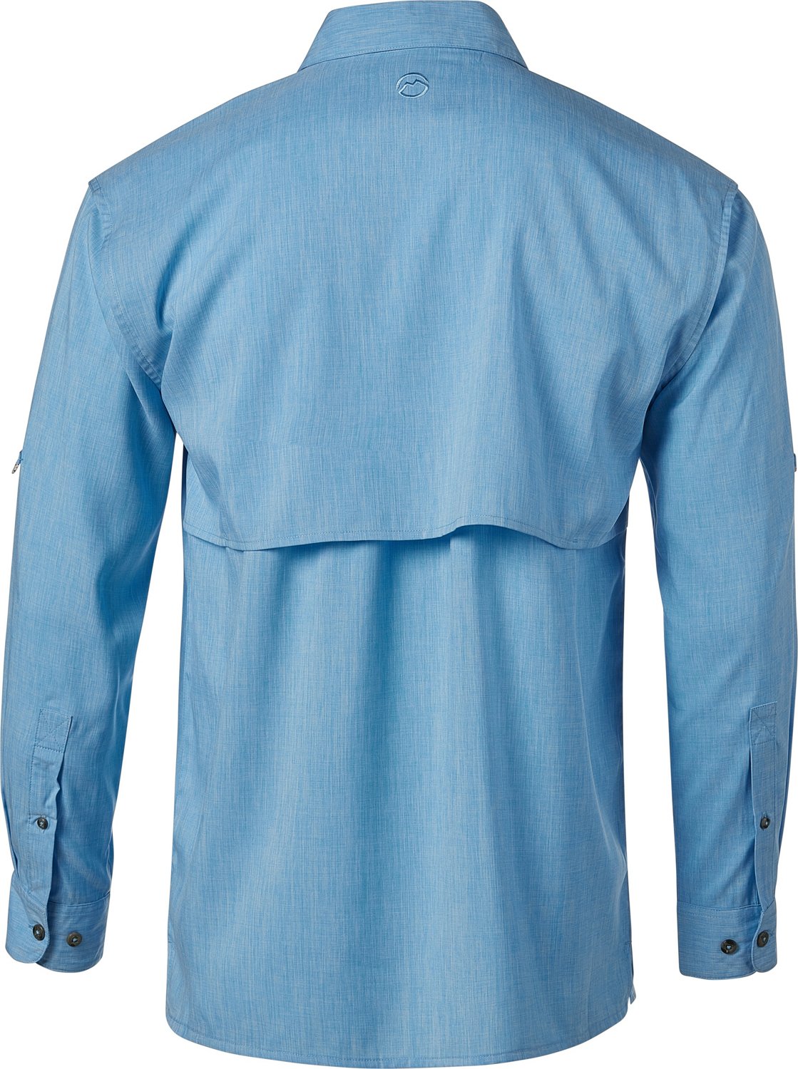 Magellan Outdoors Men's Aransas Pass Heather Long Sleeve Fishing Shirt - view number 2