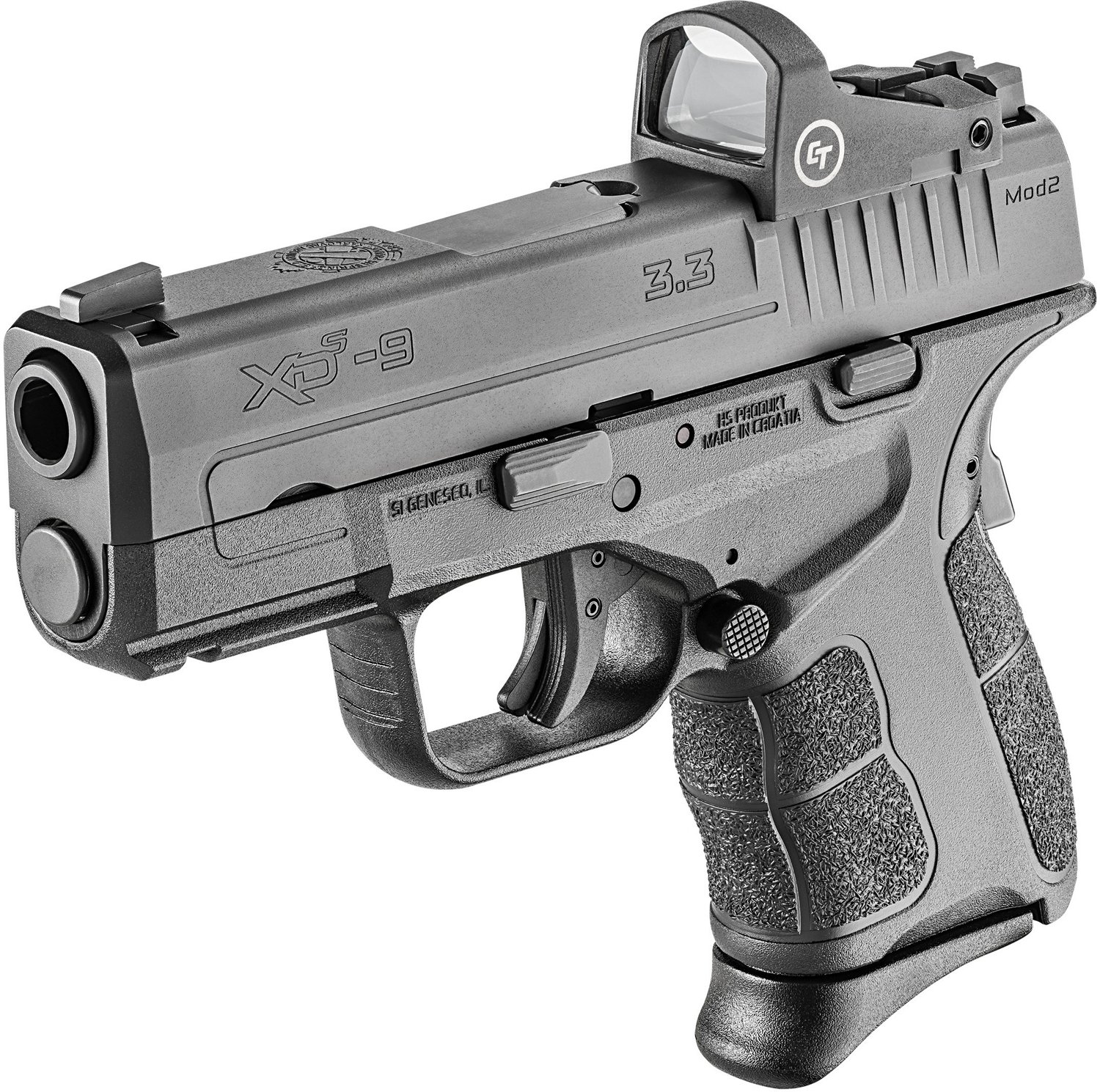 Springfield XD-S MOD.2 OSP with CTS-1500 Optic 9mm Single-Action Pistol - view number 7