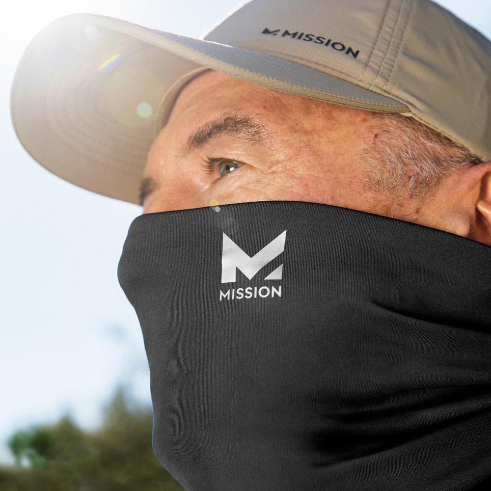 MISSION Full Multicool Neck Gaiter Academy