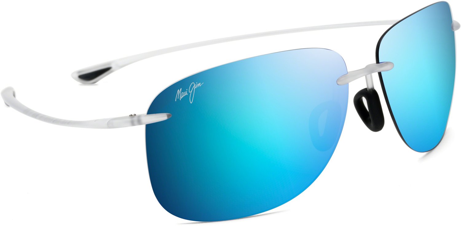 Maui Jim Hikina Rimless Polarized Sunglasses - view number 2