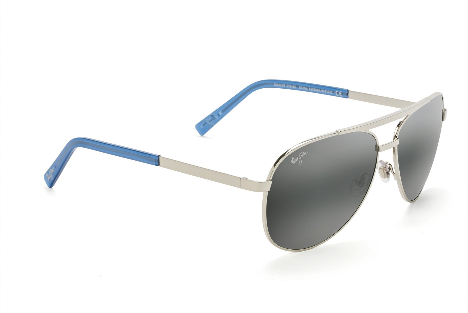 Maui Jim Seacliff Polarized Aviator Sunglasses Academy