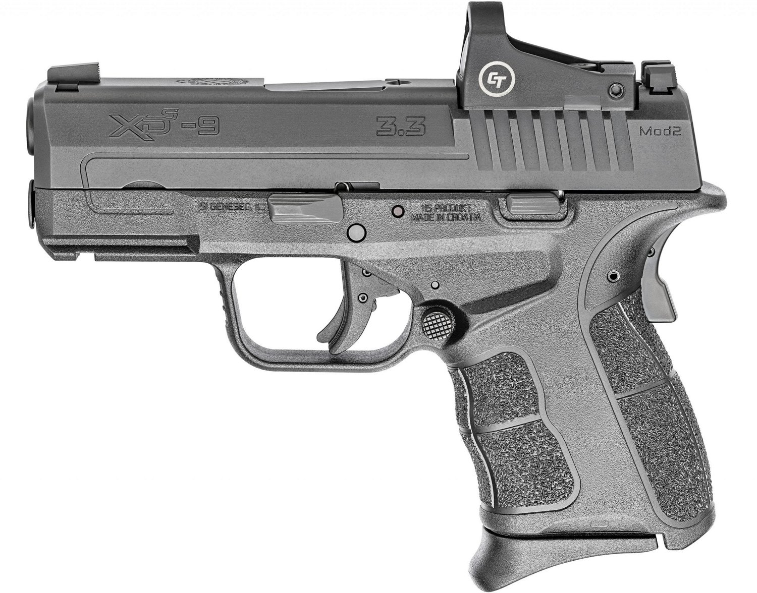 Springfield XD-S MOD.2 OSP with CTS-1500 Optic 9mm Single-Action Pistol                                                          - view number 2