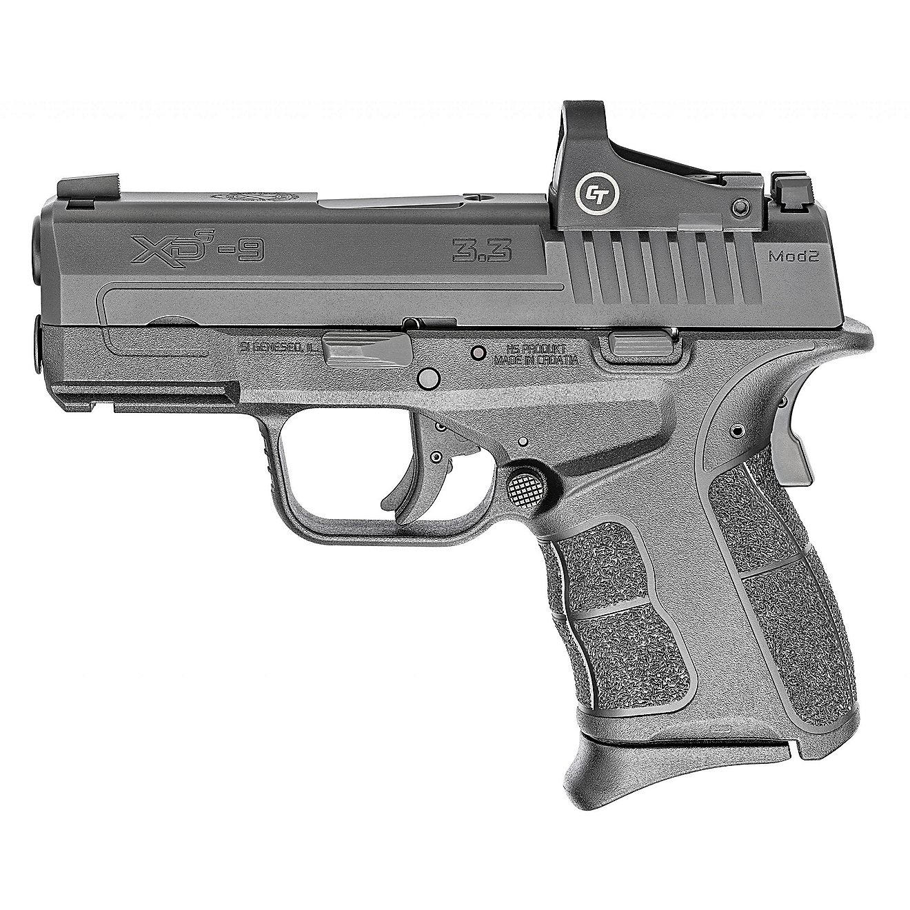 Springfield XD-S MOD.2 OSP with CTS-1500 Optic 9mm Single-Action Pistol                                                          - view number 2