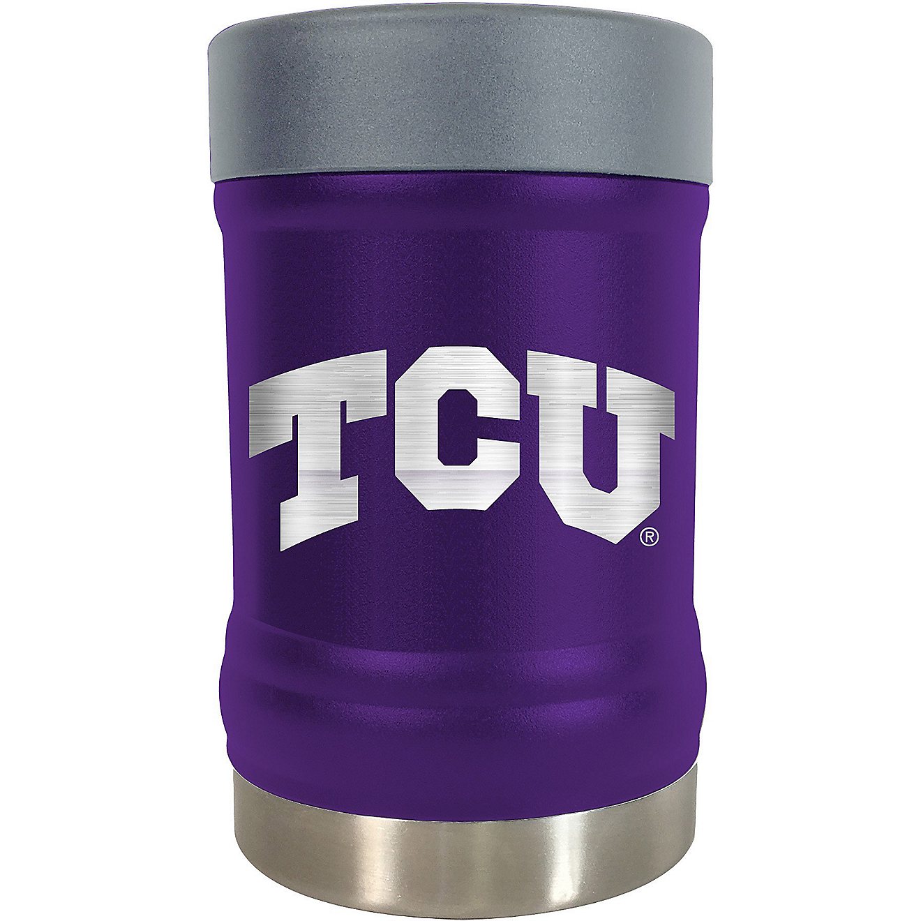 Great American Products Texas Christian University Vacuum Insulated Powder Coated Locker Can and Bottle Holder                   - view number 1
