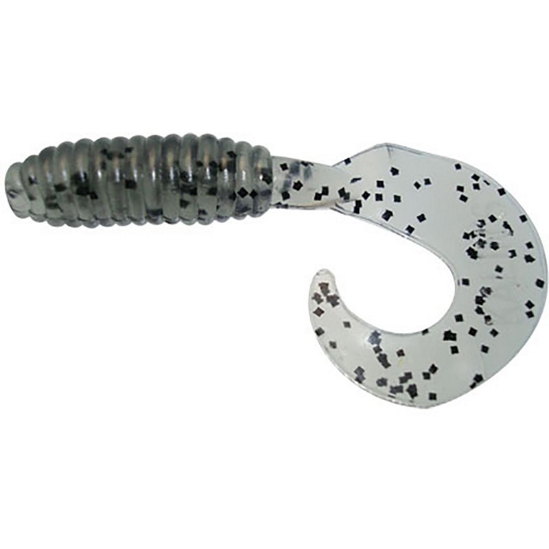 Uncle Josh Kalins Lunker 3 in Grub Baits 10-Pack Clear - Frsh Wtr Soft Plastic at Academy Sports