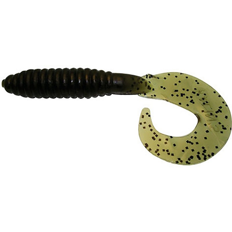 Uncle Josh Kalins Lunker 5 in Grub Baits 10-Pack Green Pumpkin - Frsh Wtr Soft Plastic at Academy Sports