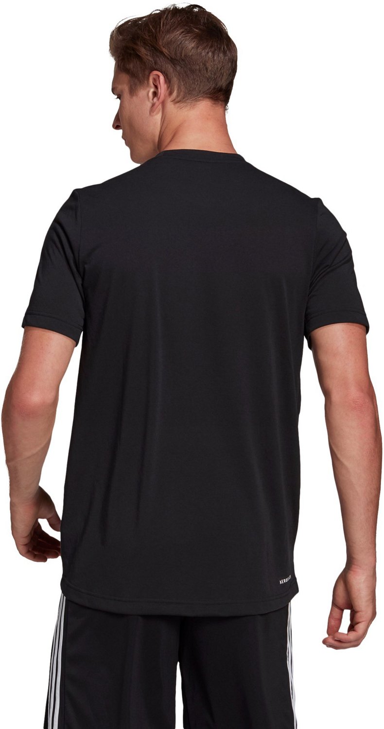 adidas Men’s D2M FR Training Short Sleeve T Shirt - view number 2