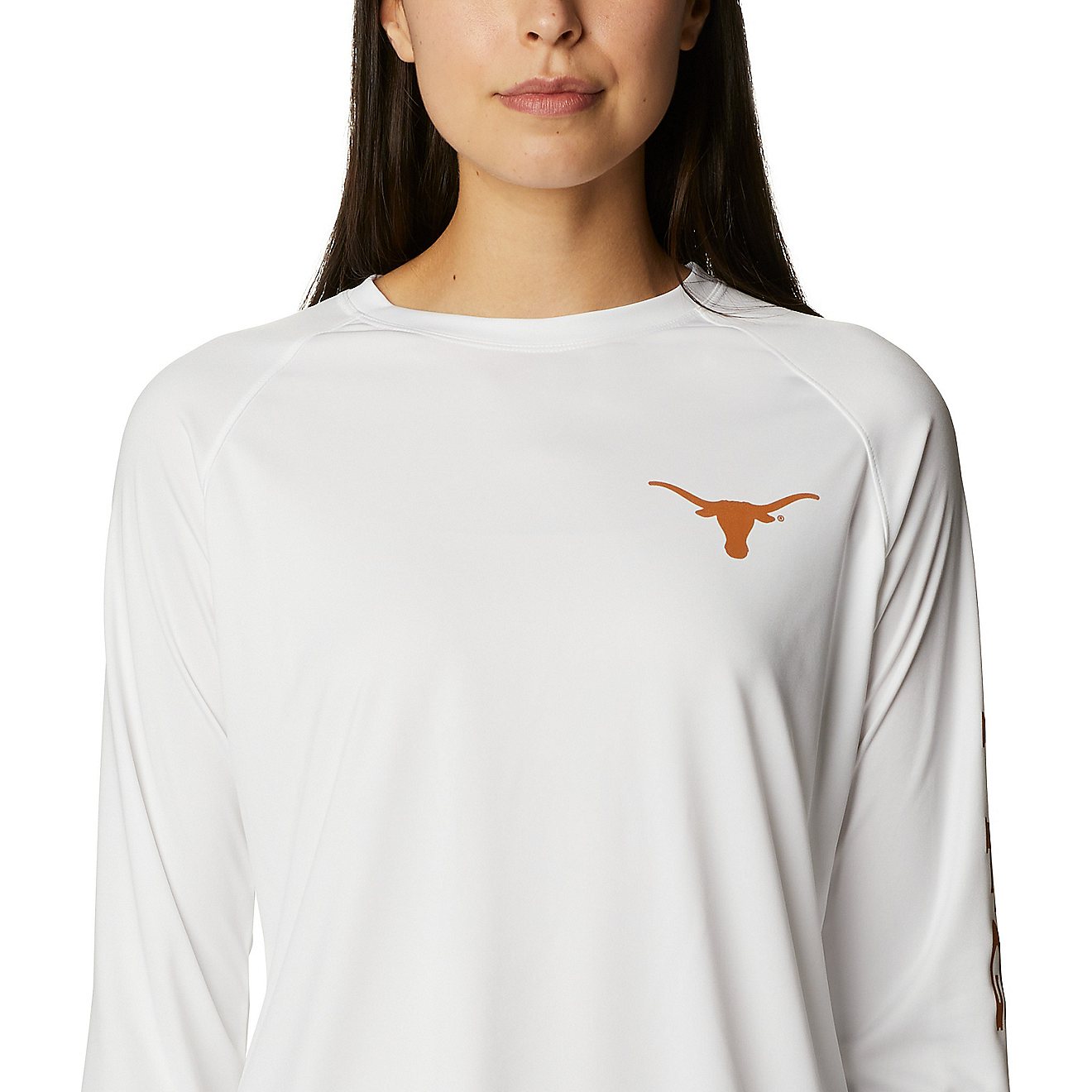 Columbia Sportswear Women's University of Texas Tidal Long Sleeve T-shirt                                                        - view number 4